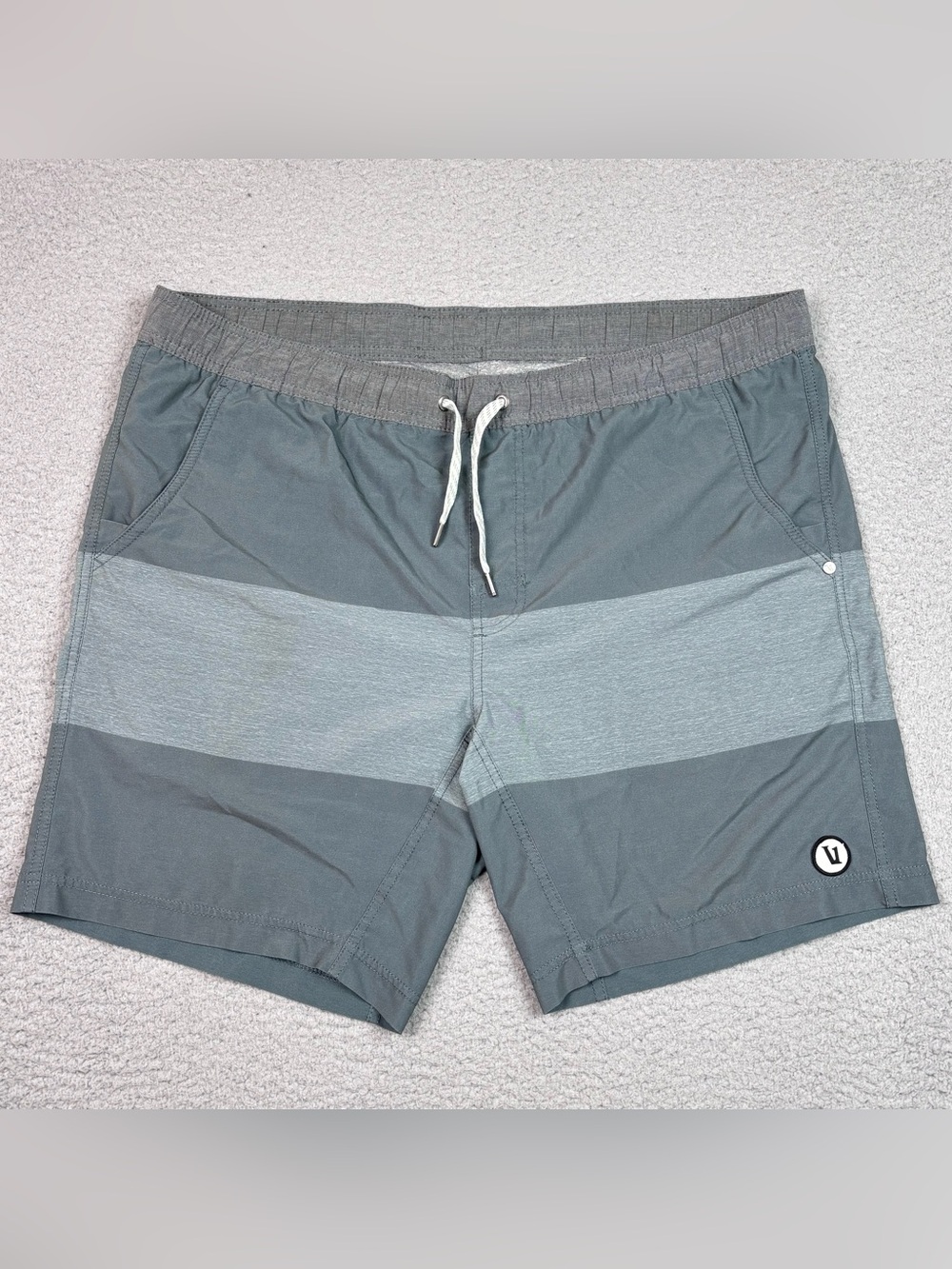 Vuori Kore Shorts Men's Size XXL (Estimated) Lined Athletic Stretch ***